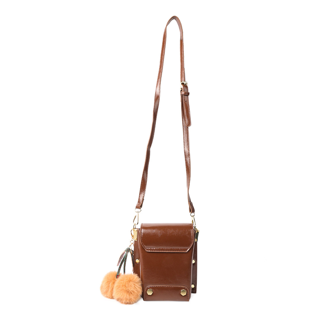 mini sling bag#color_brown