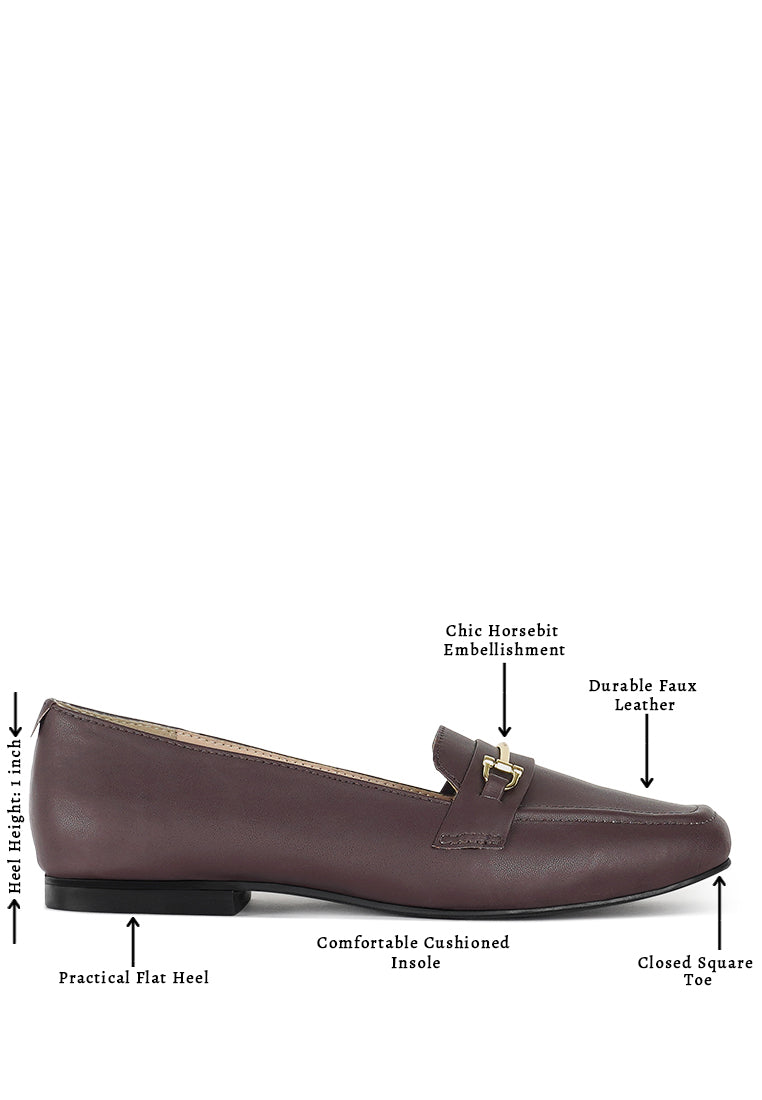 Women Classic Horsebit-Embellished Loafers