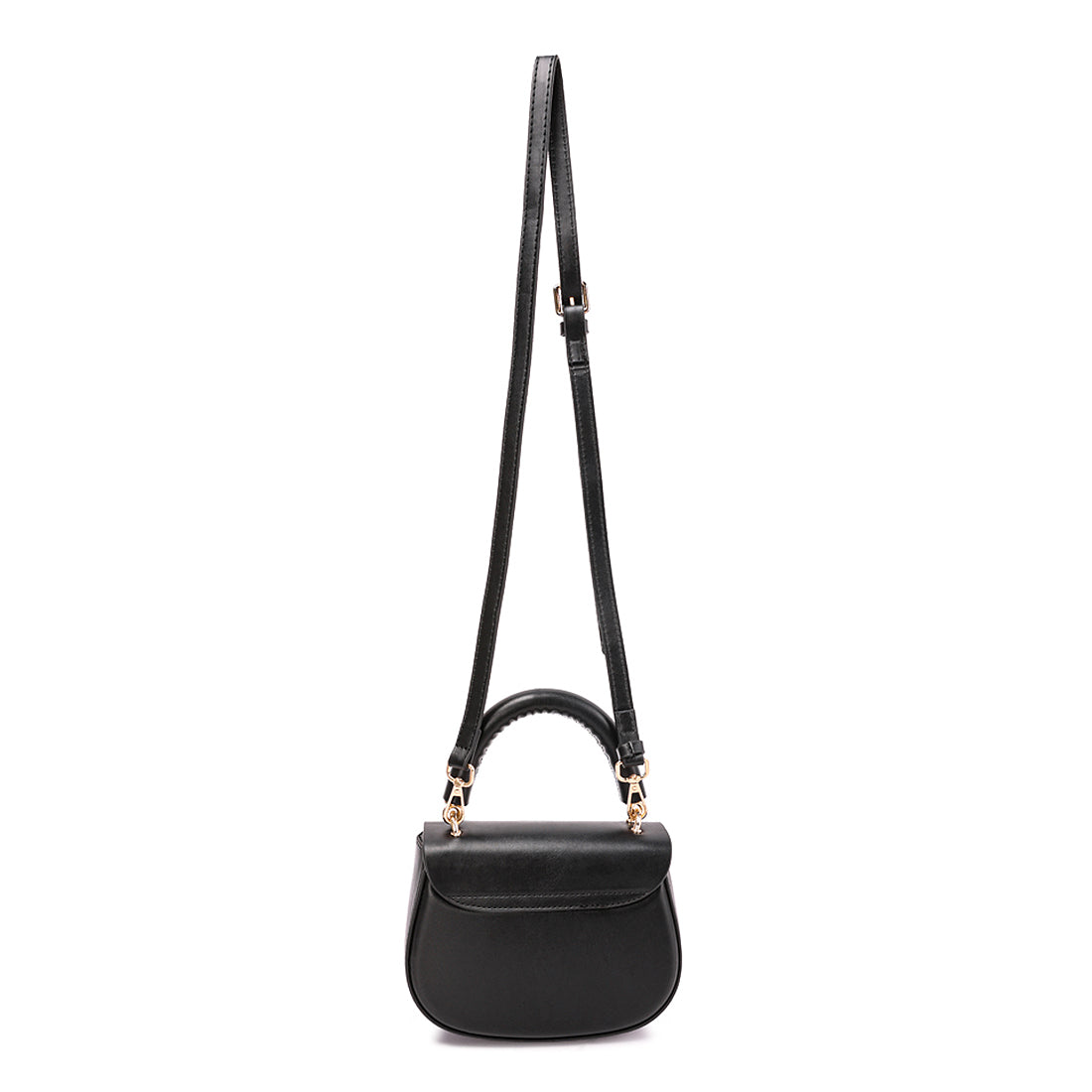 stout mini handbag#color_black