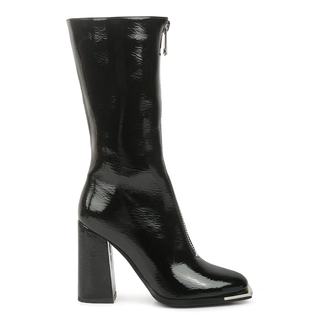 ankle heeled boots#color_black