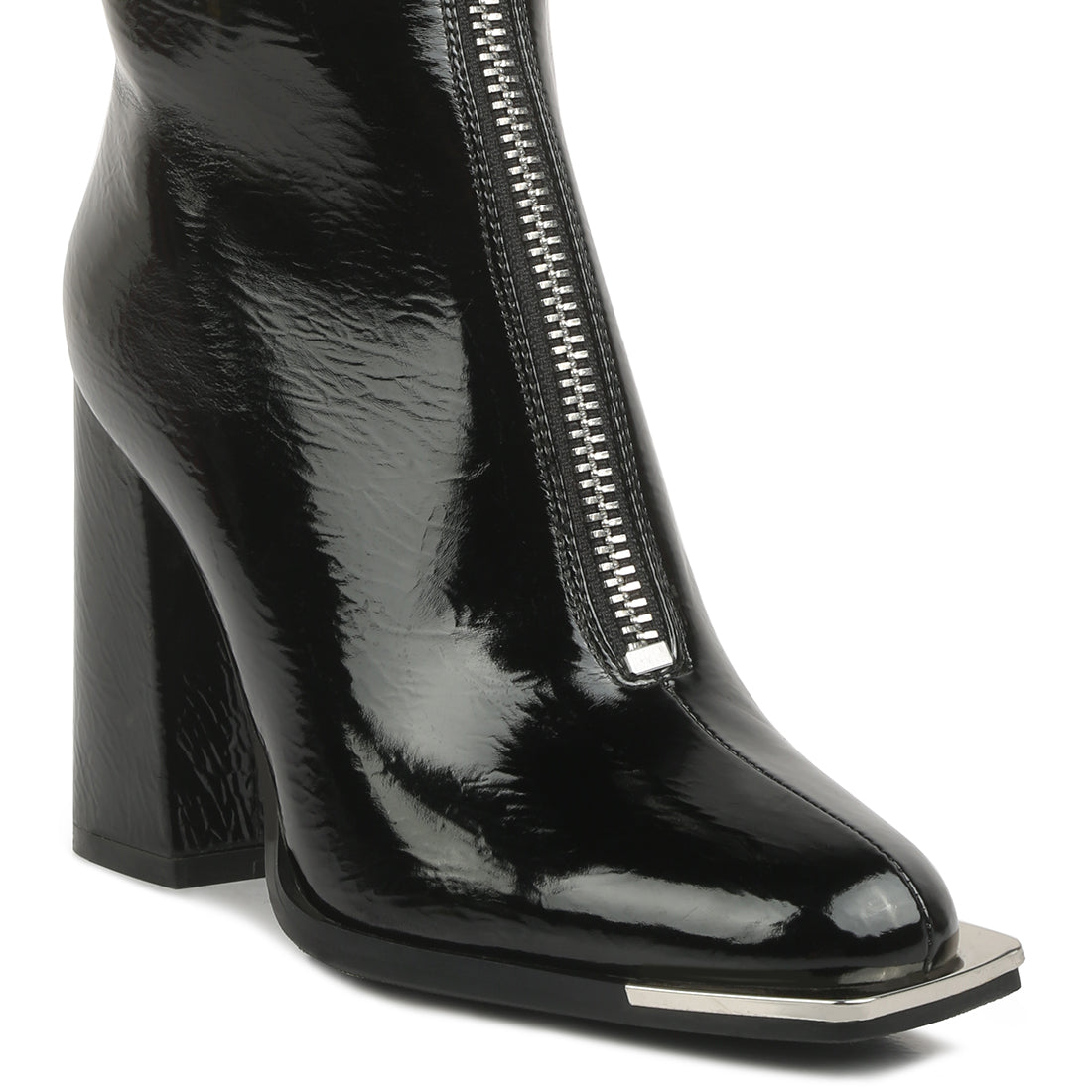 ankle heeled boots#color_black