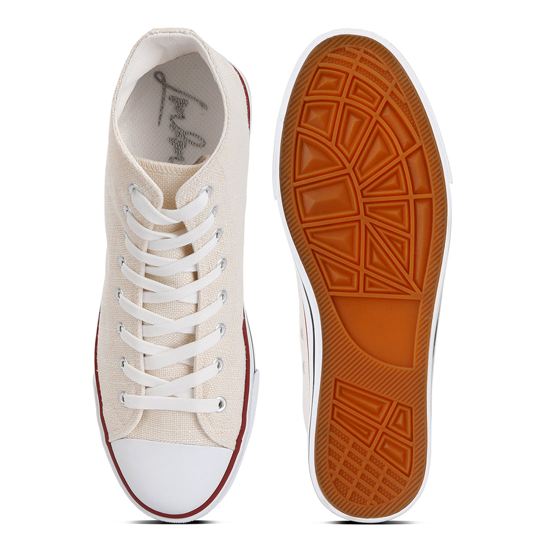 high ankle canvas sneakers#color_beige