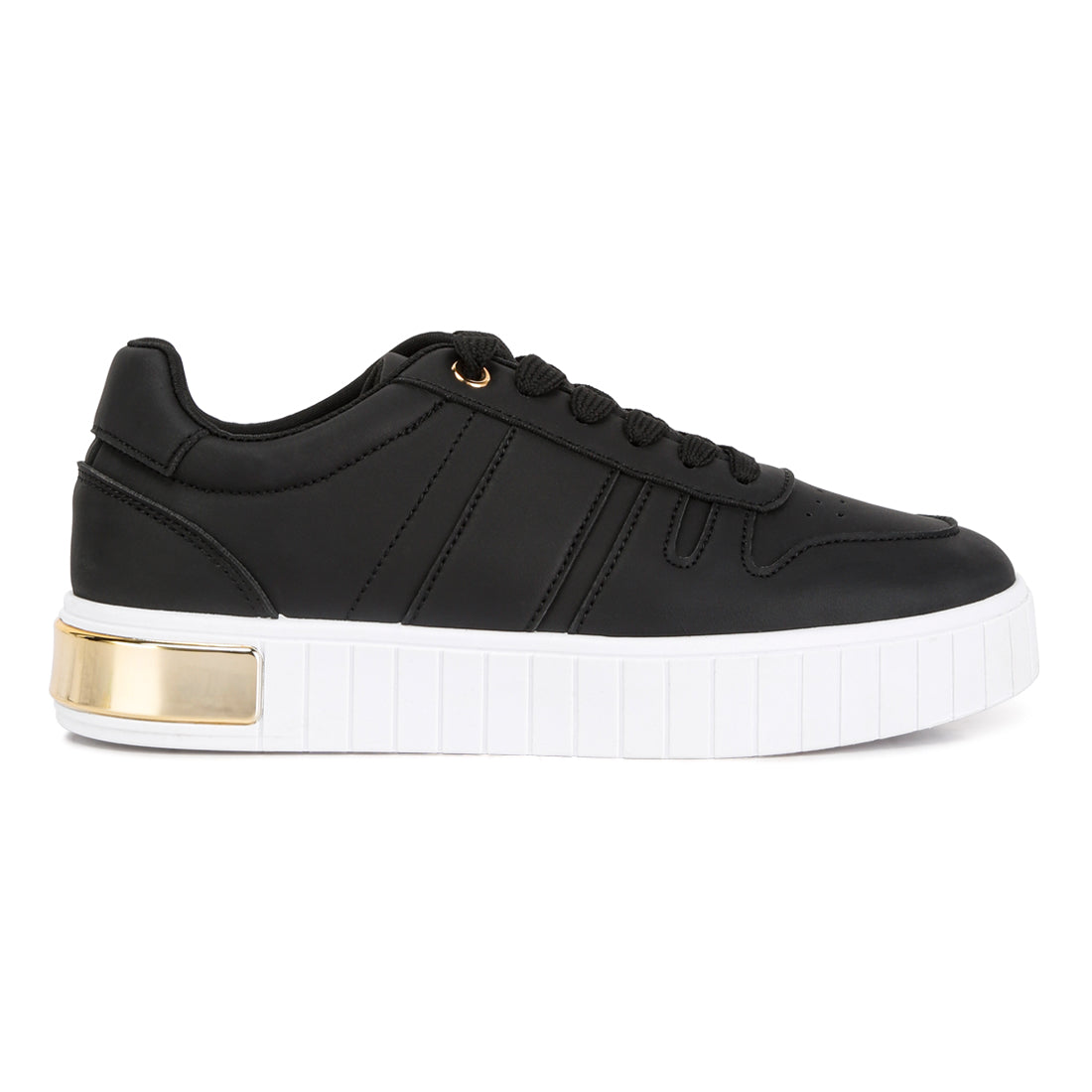 welsh panelling detail sneakers#color_black
