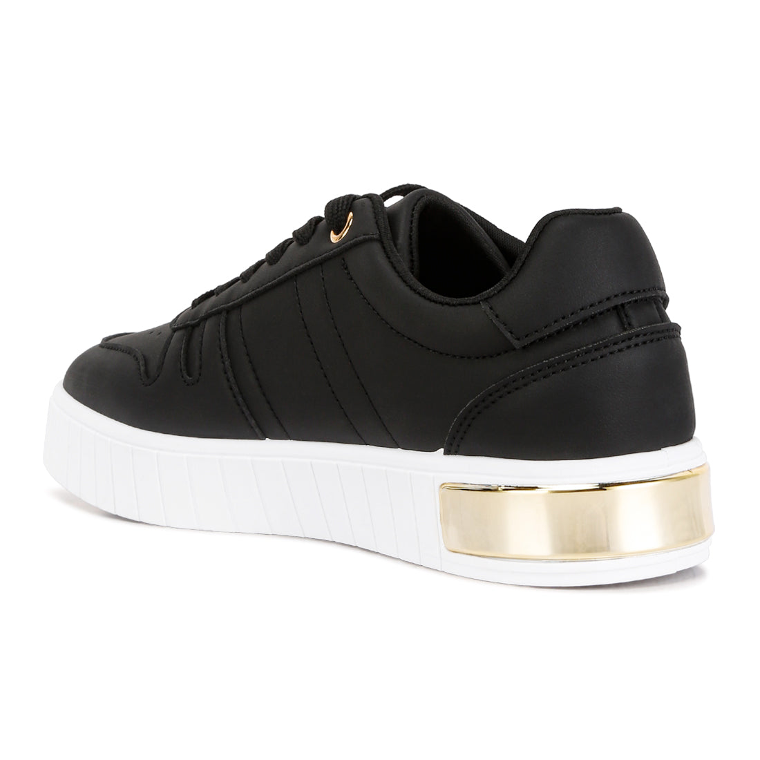 welsh panelling detail sneakers#color_black