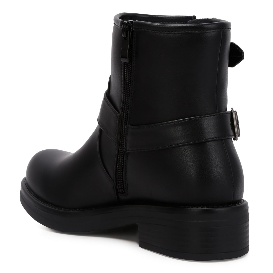 allux pin buckle boots#color_black