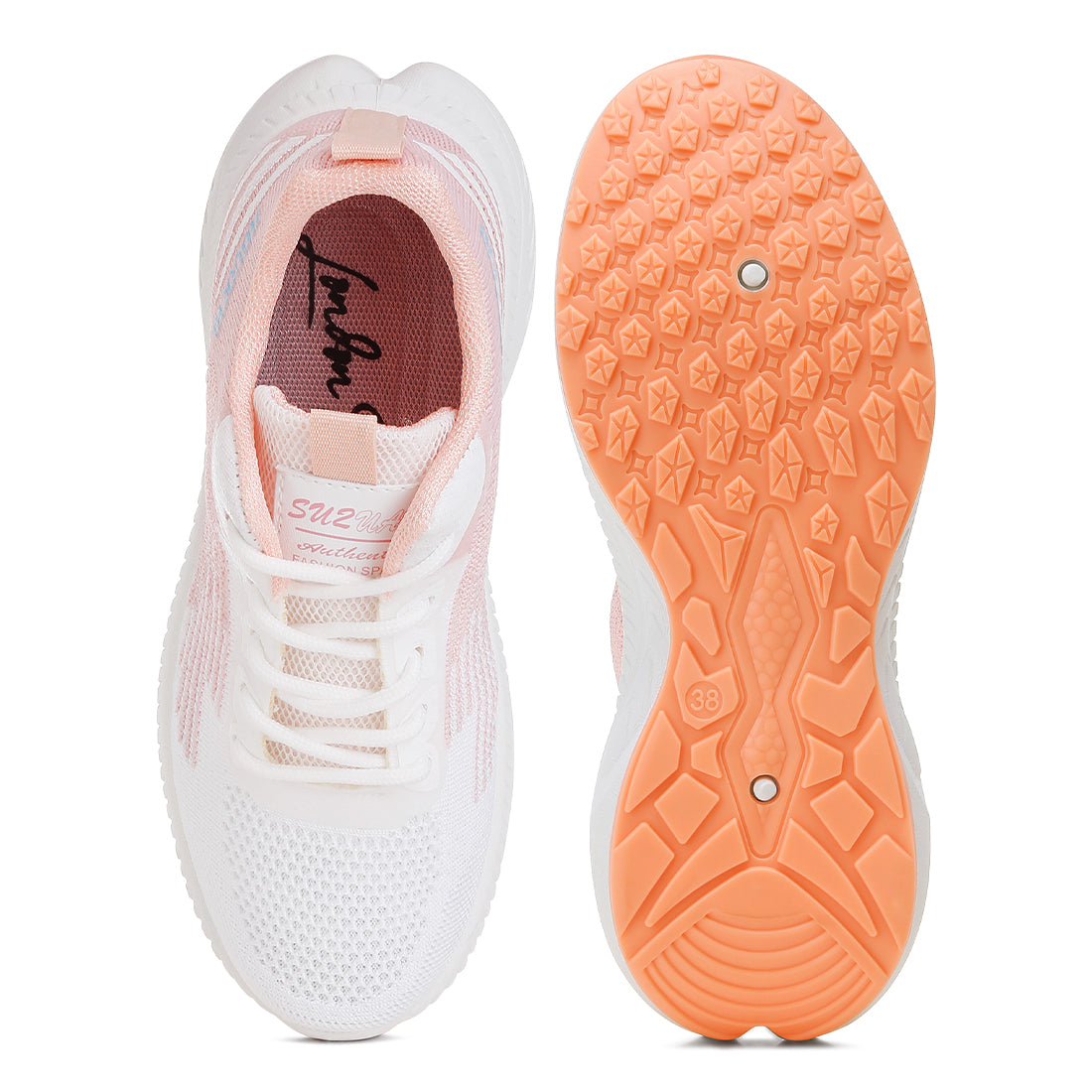 lace-up chunky sneakers#color_pink