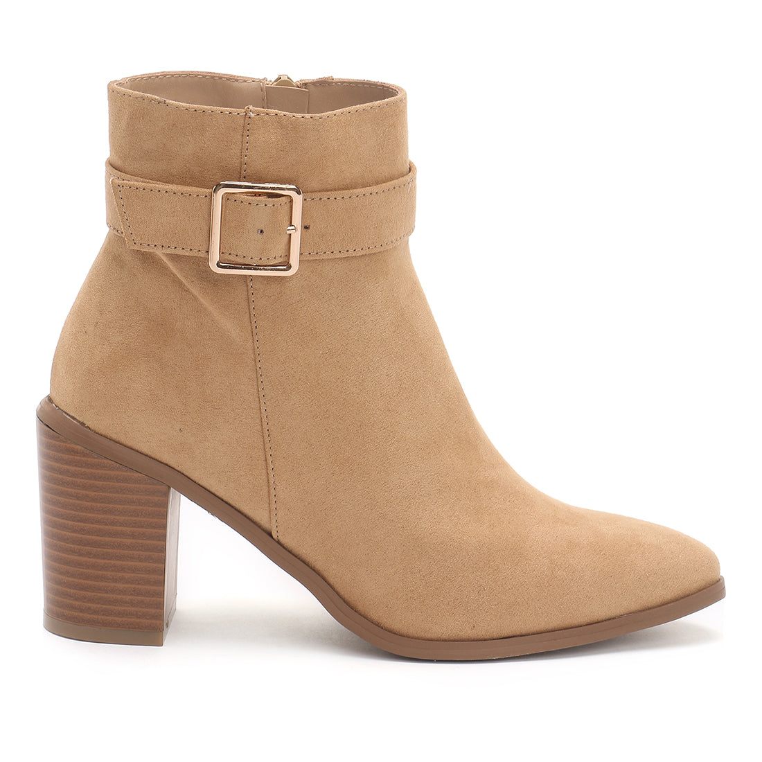 Ankle Boots In Taupe