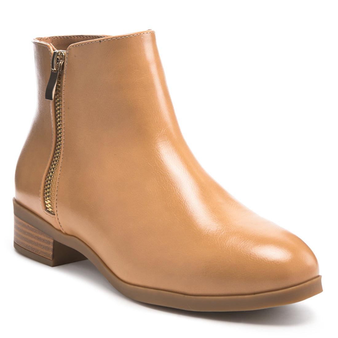 Ankle Boots in Tan