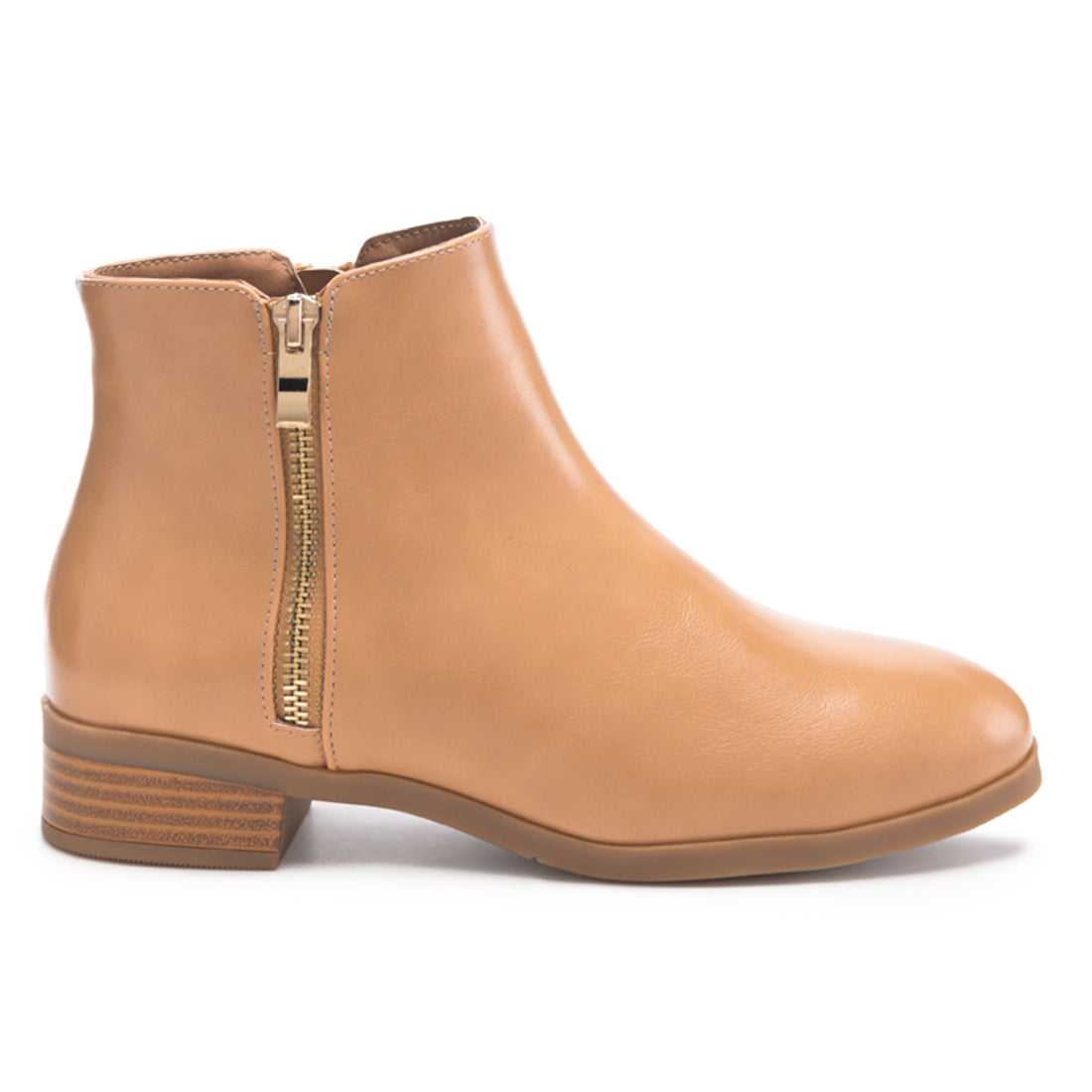 Ankle Boots in Tan
