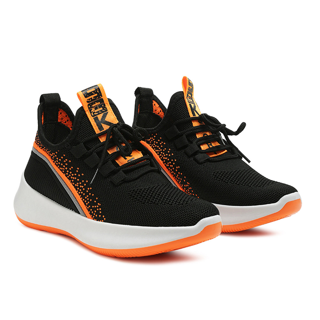 Street Runner Active Walking Shoes - Black