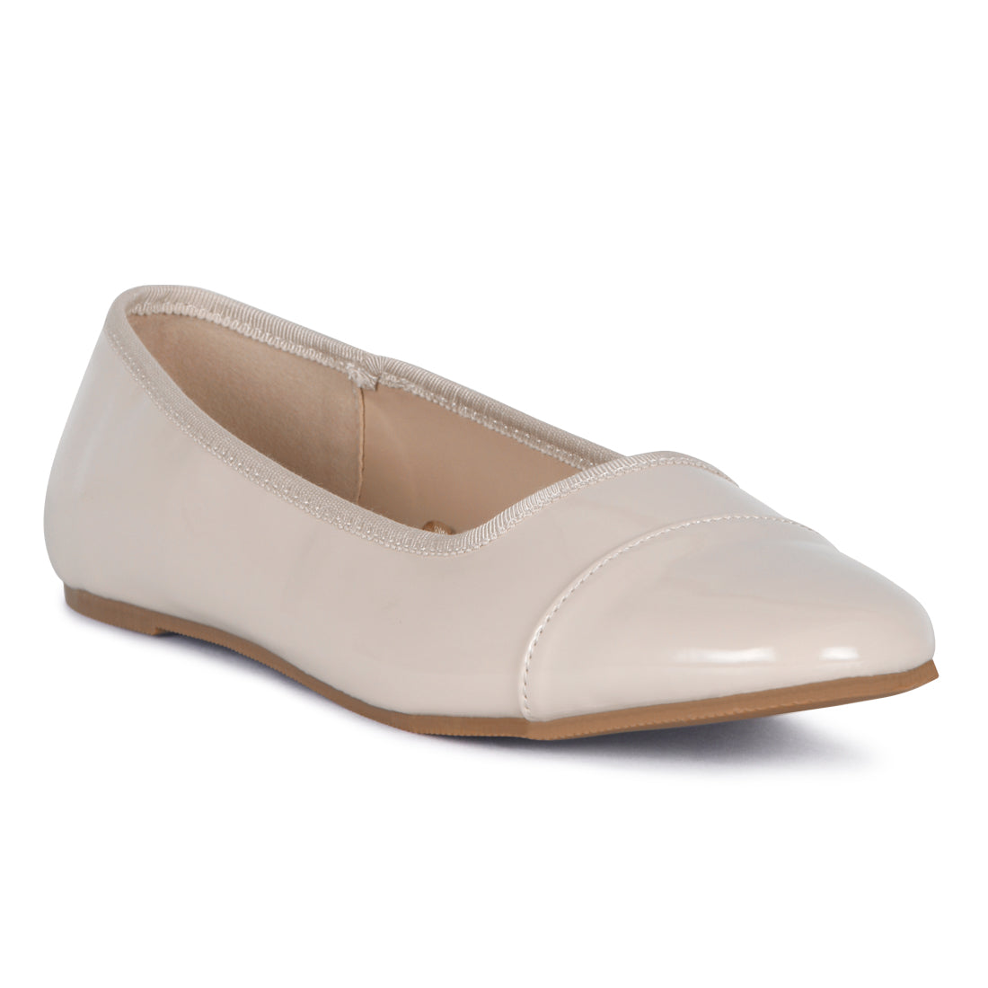 Almond Toe Ballerina Flat Shoes