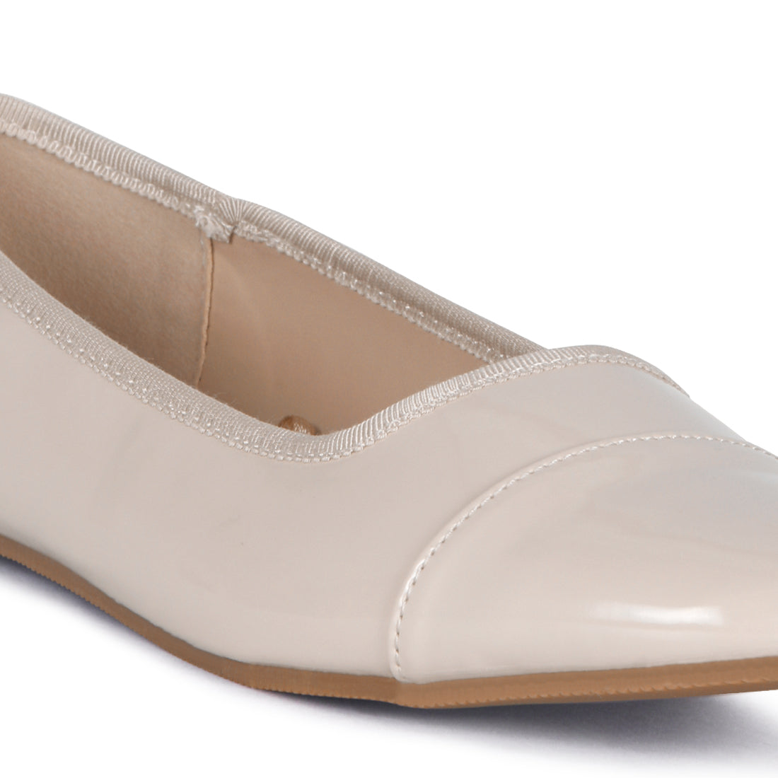 Almond Toe Ballerina Flat Shoes