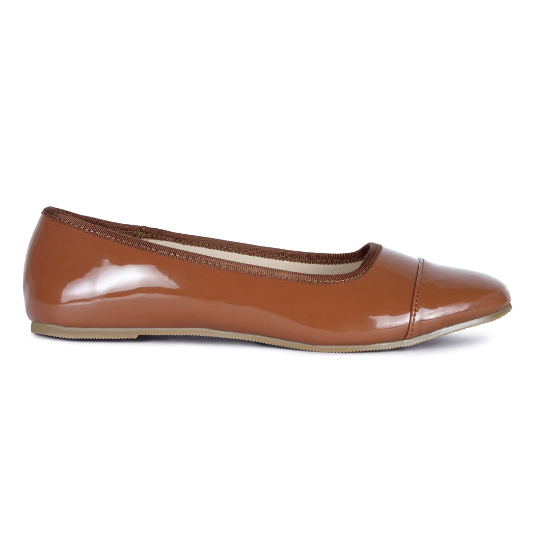 Almond Toe Ballerina Flat Shoes