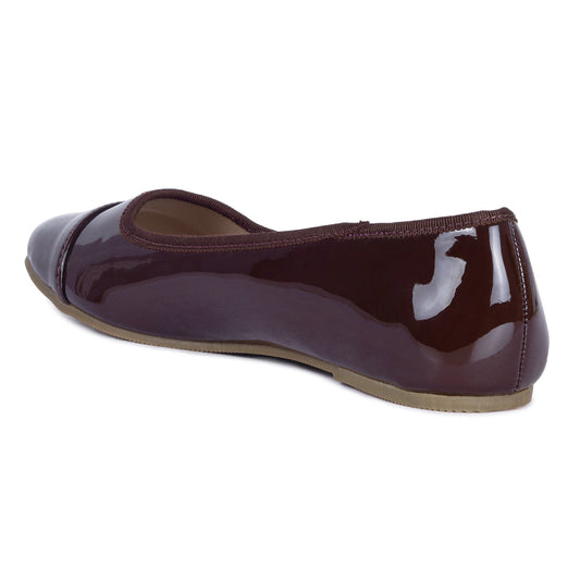 Almond Toe Ballerina Flat Shoes