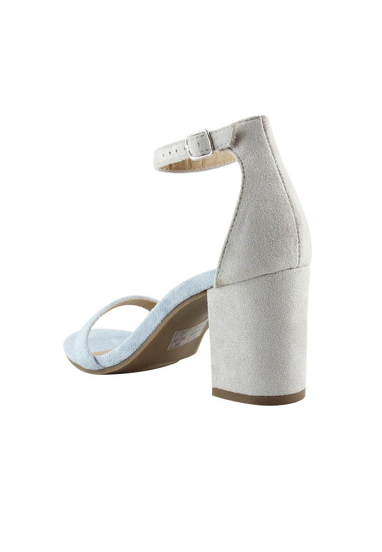 Dusty/Blue/Grey Heels Sandals