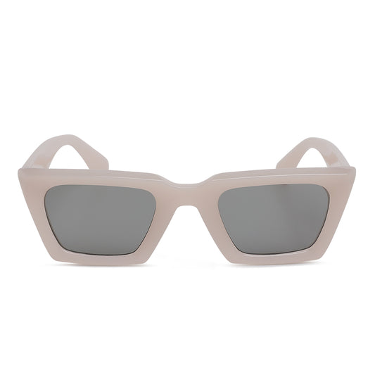 full rim wayfarer sunglasses#color_white-smoke