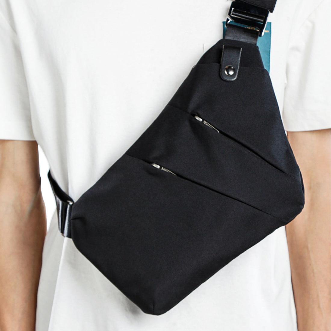 Left Shoulder Unisex Crossbody Utility Bag