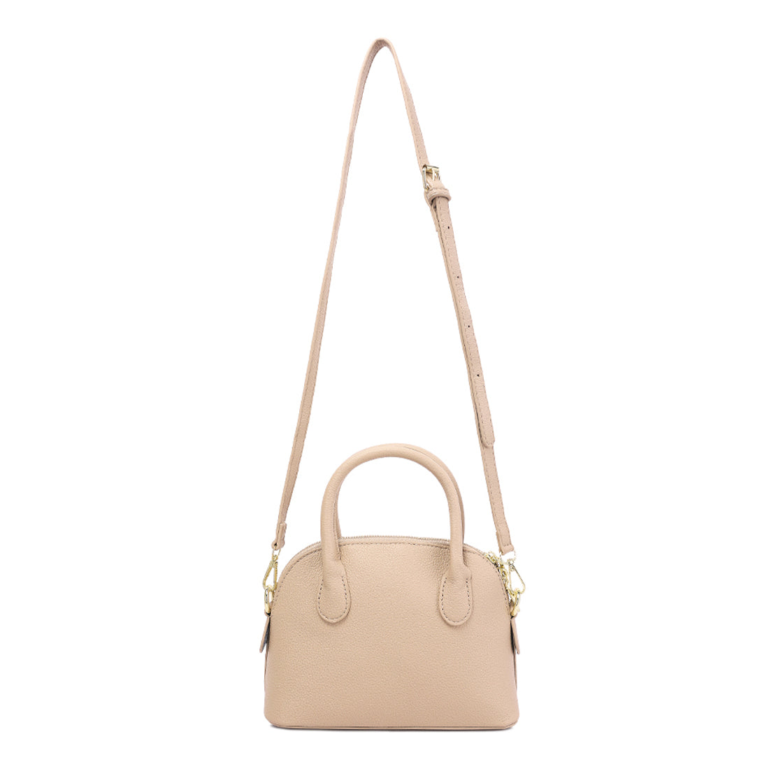 smiley bag tag shoulder bag#color_khaki