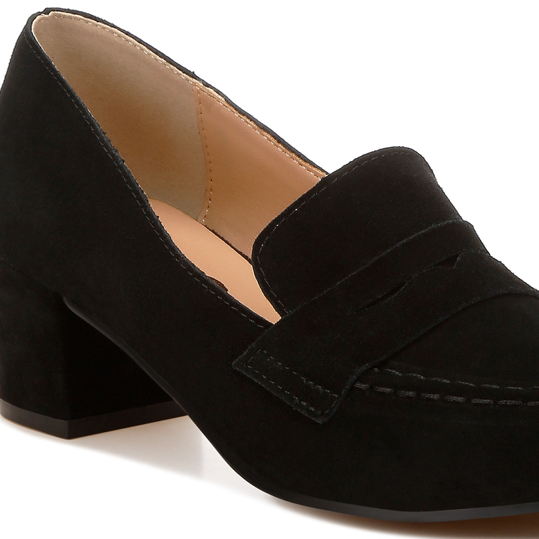 block heel suede loafers
#color_black