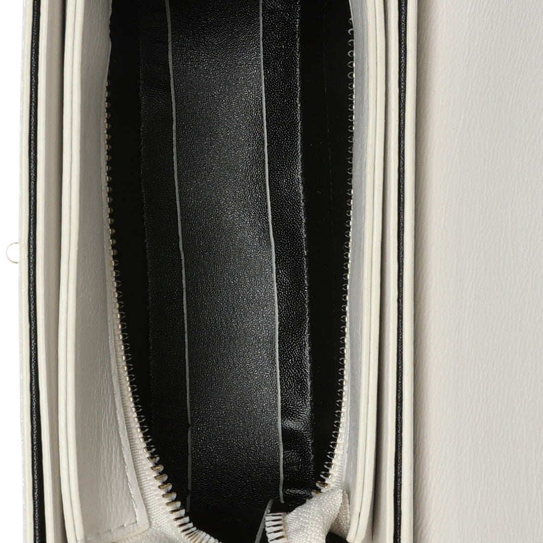 geometric strap shoulder bag#color_white