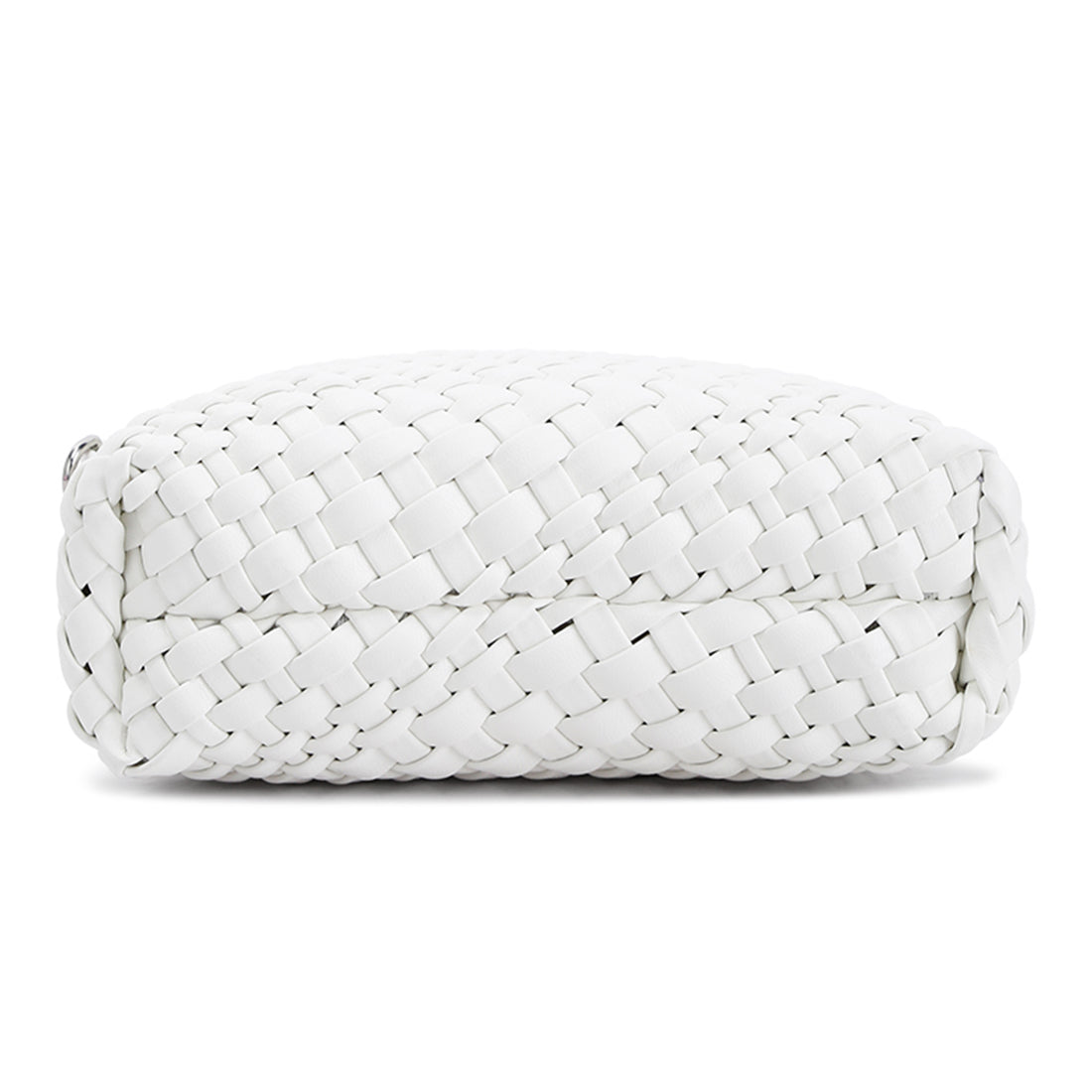 mini woven handbag#color_white