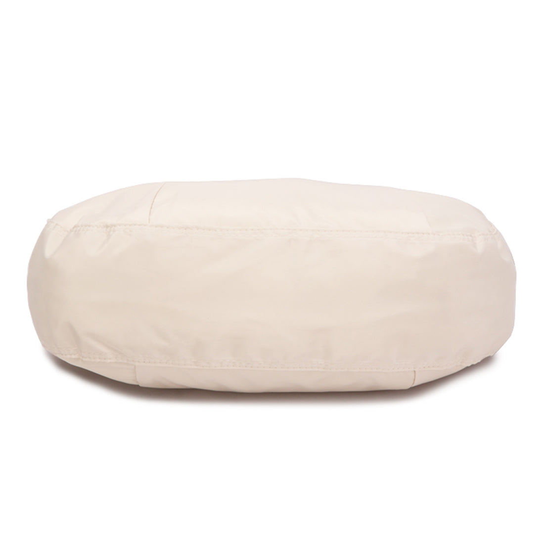 nylon hobo bag with adjustable straps#color_white