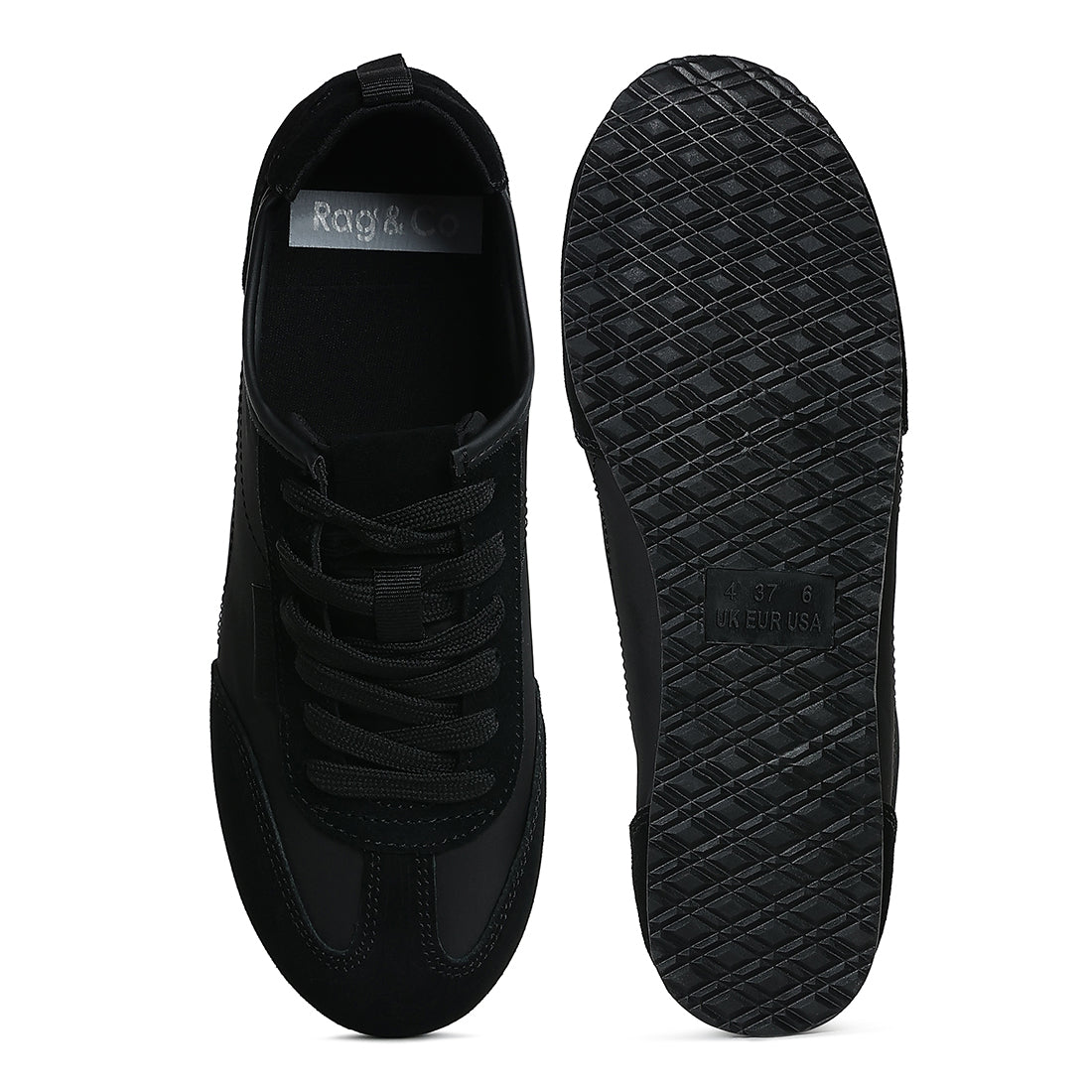 suede sneakers#color_black
