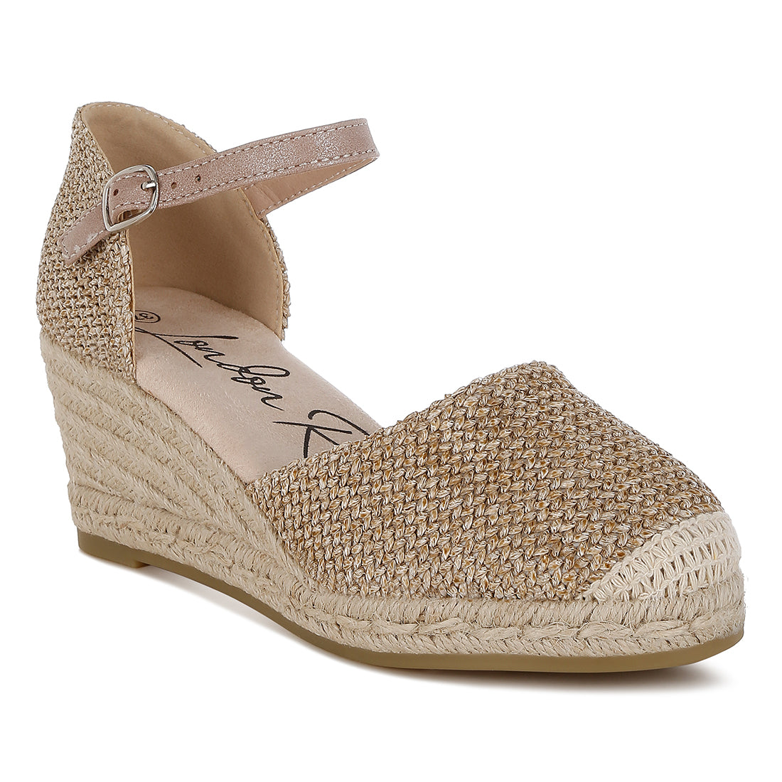 women raffia woven wedge sandals#color_beige