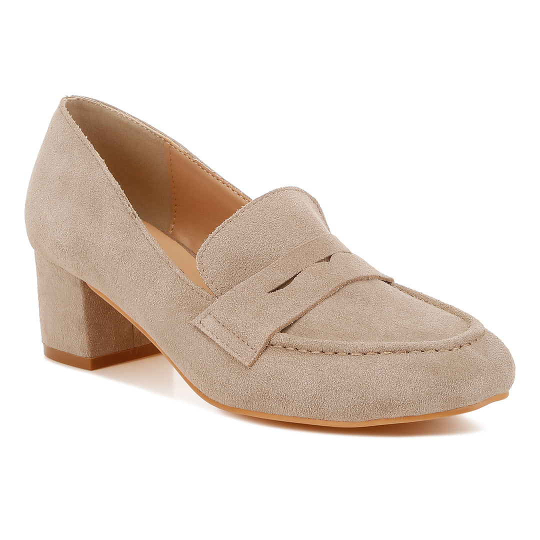 block heel suede loafers
#color_sand