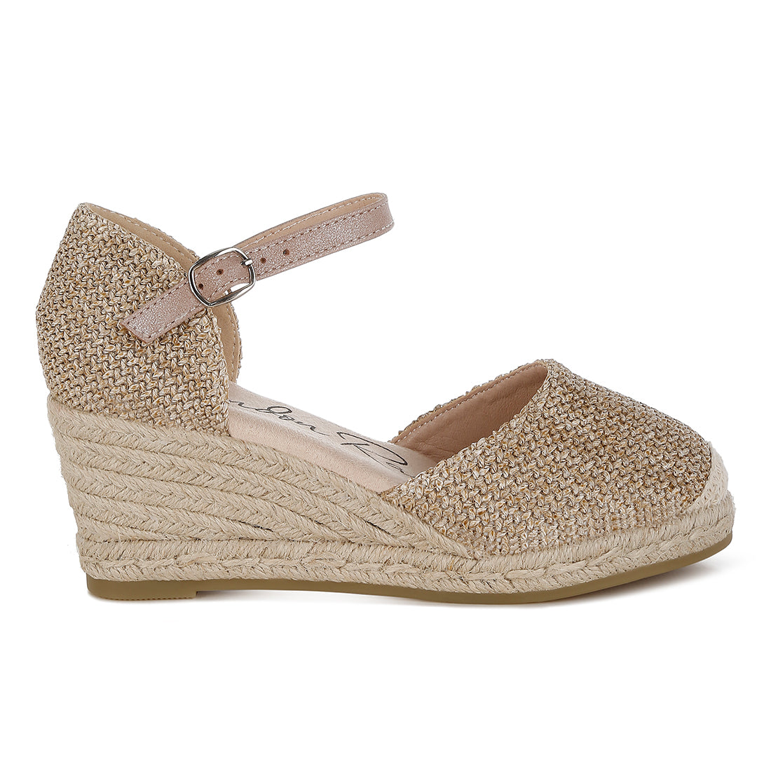 women raffia woven wedge sandals#color_beige
