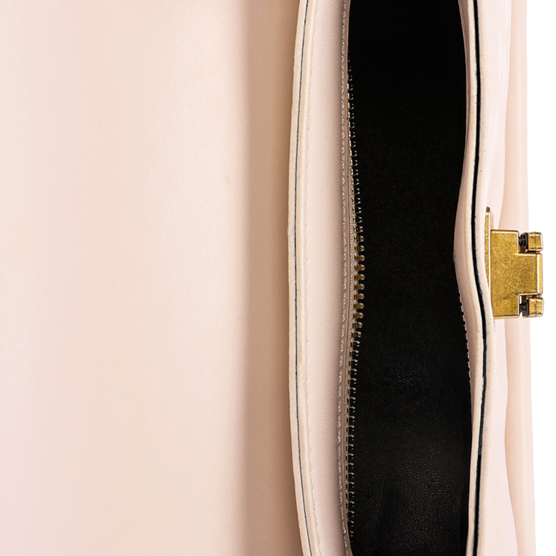 faux leather sling bag#color_white