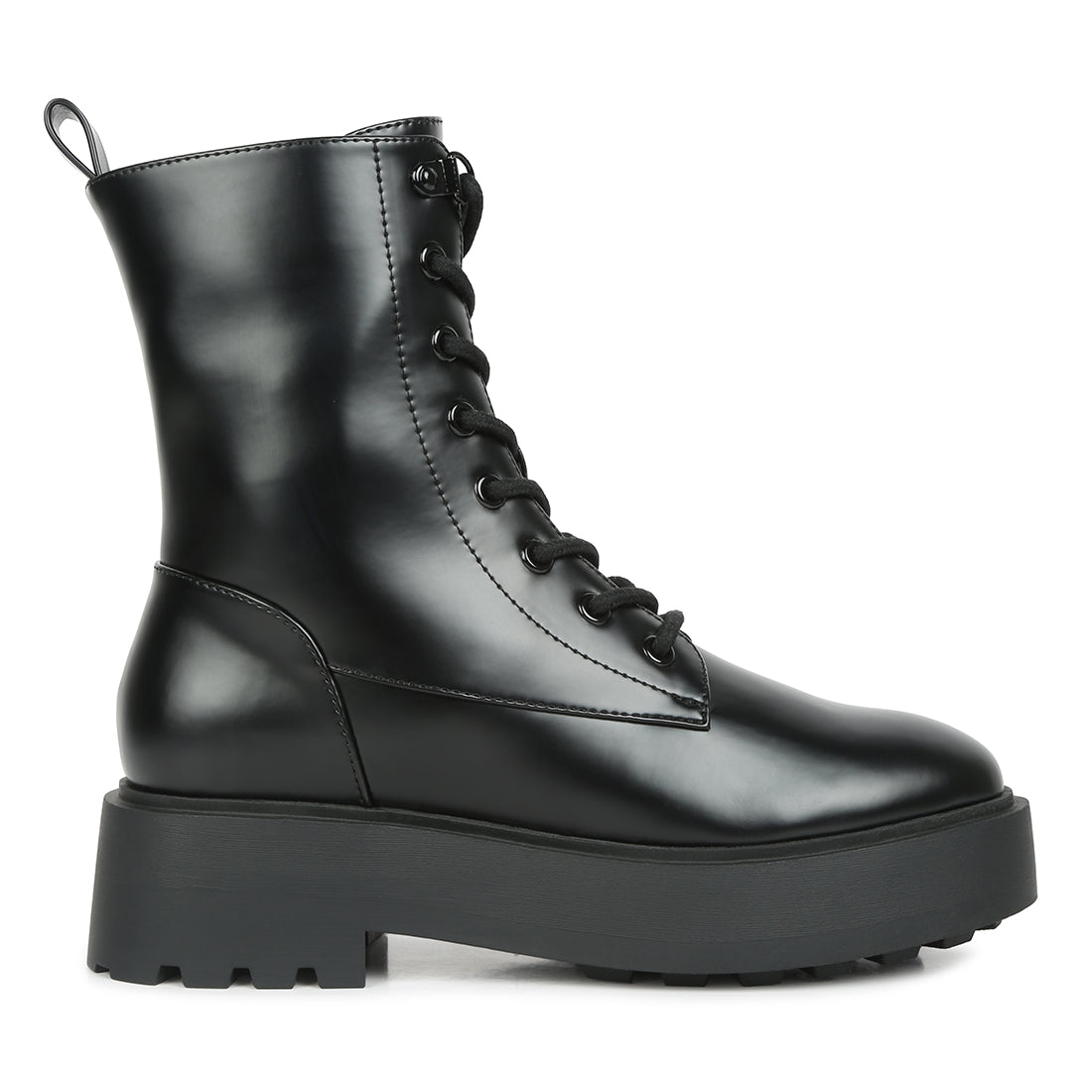 ankle biker boots#color_black