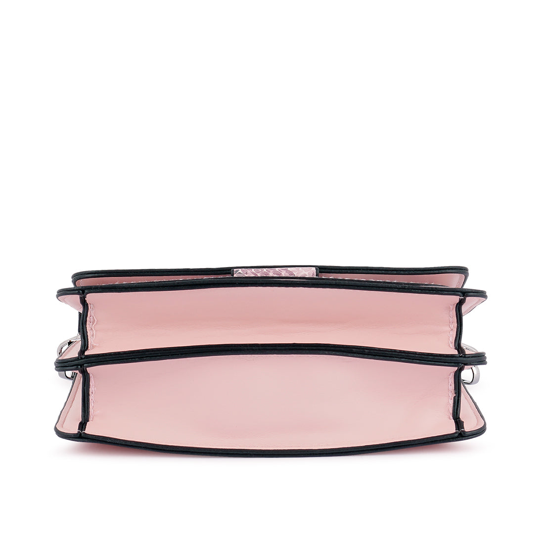 Pink Reptile Print Sling Bag