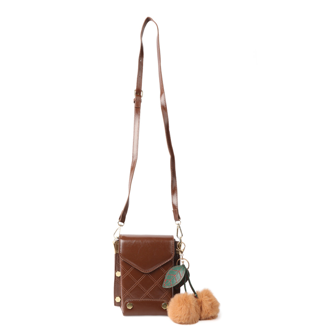 mini sling bag#color_brown