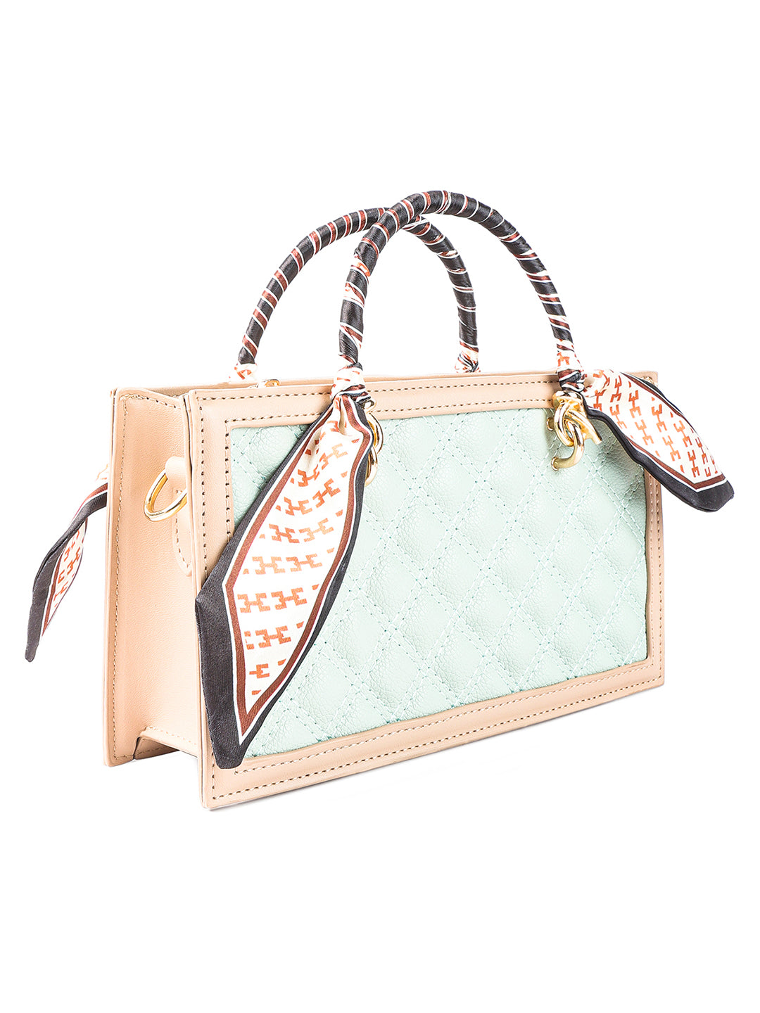 high street quilted handbag#color_mint