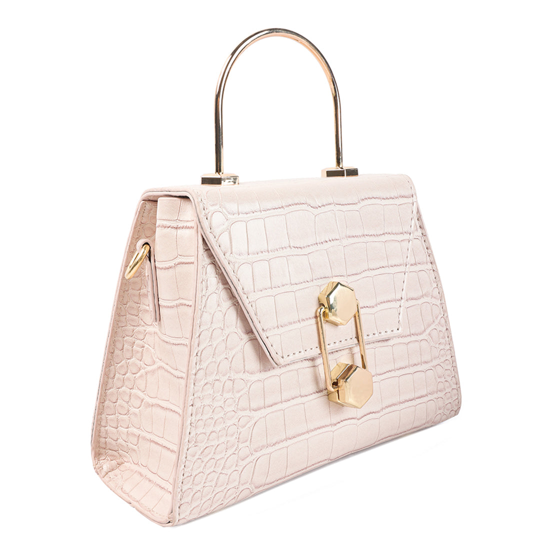 croc pu sling bag#color_off-white