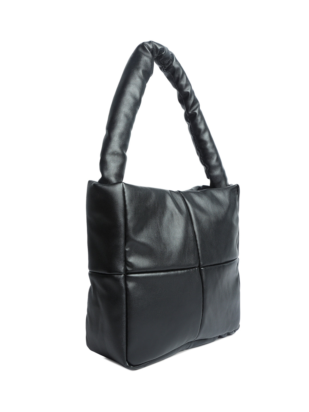 pu handbag#color_black
