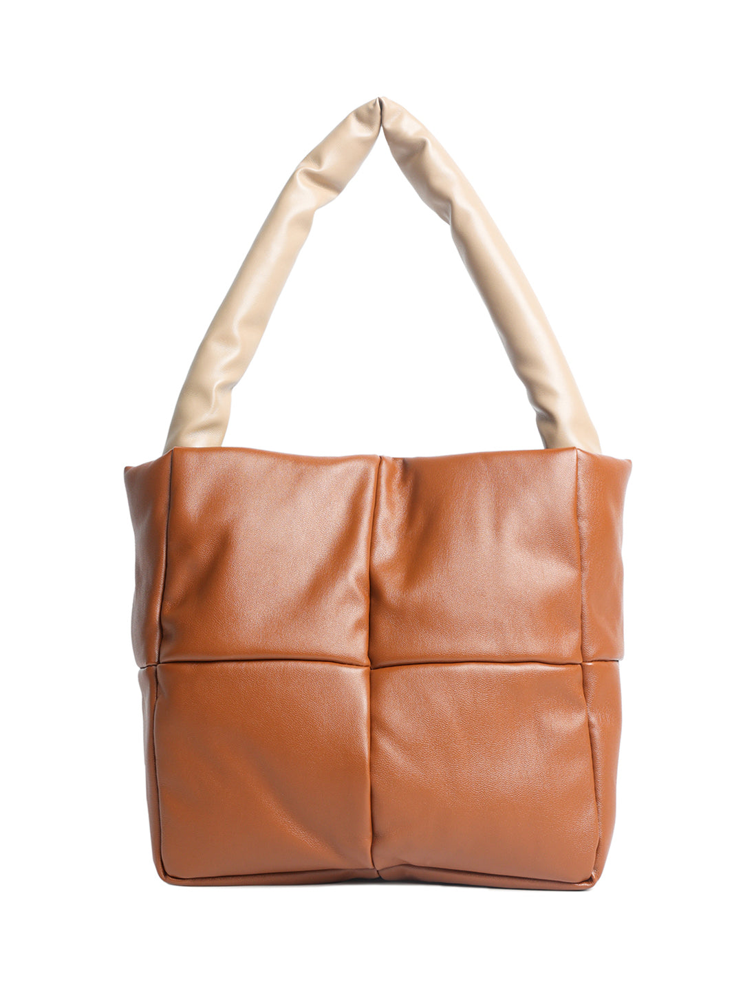 pu handbag#color_tan