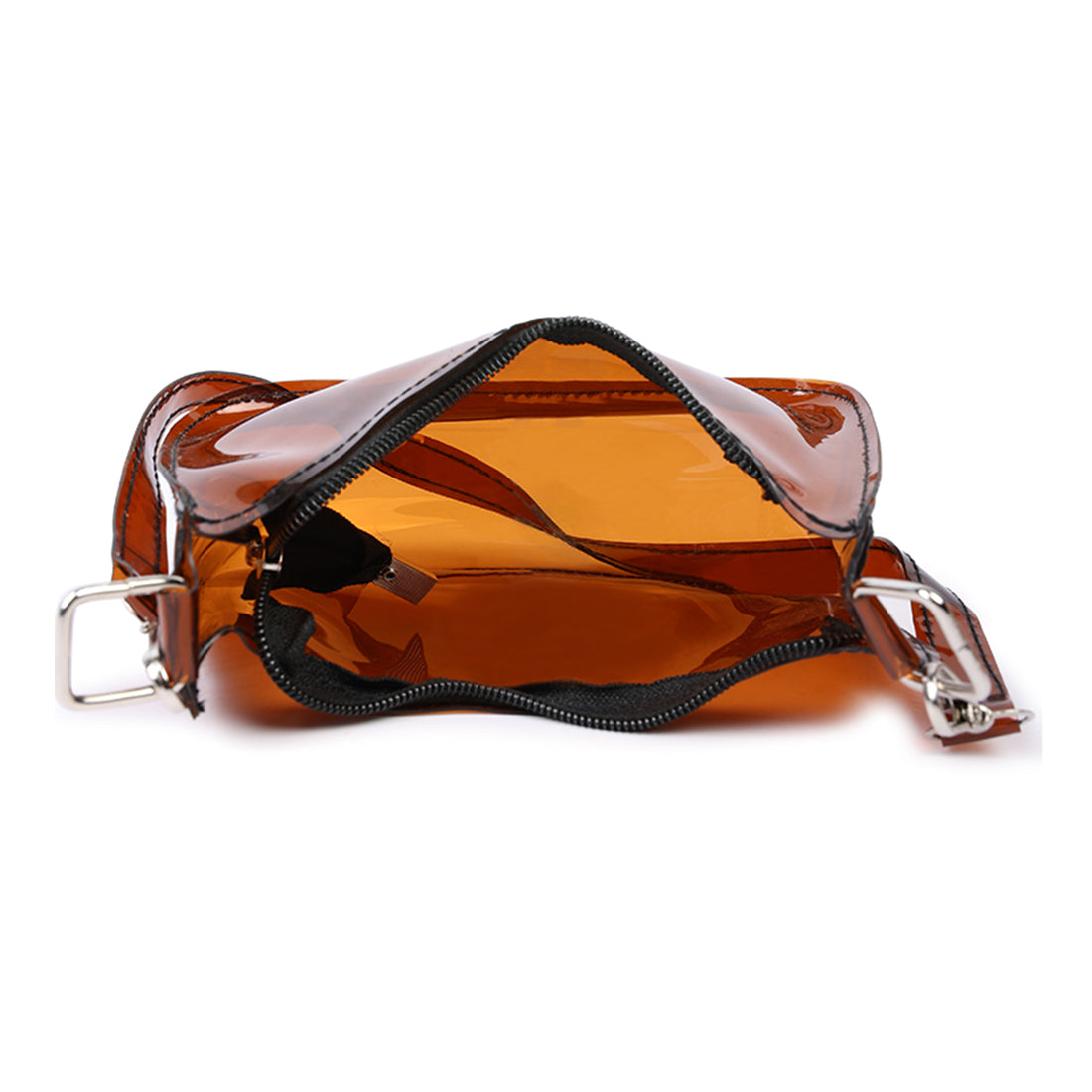 jelly baguette bag#color_brown
