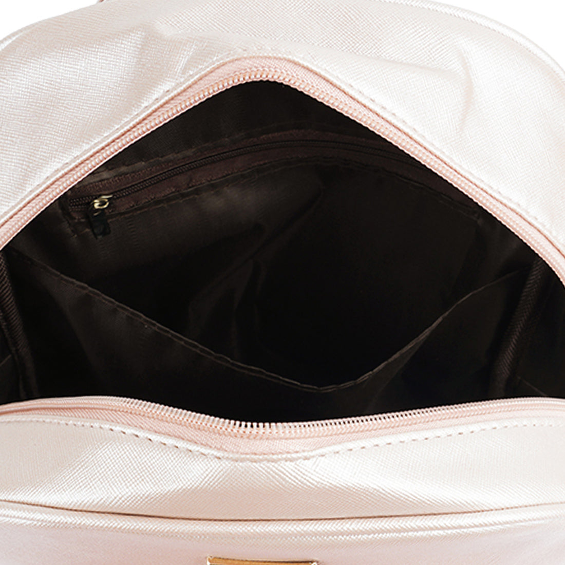 croc patterened mini backpack#color_pink