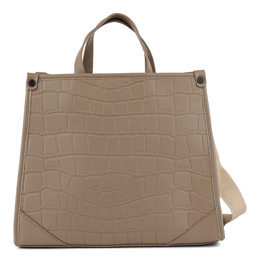 croco hand bag#color_khaki
