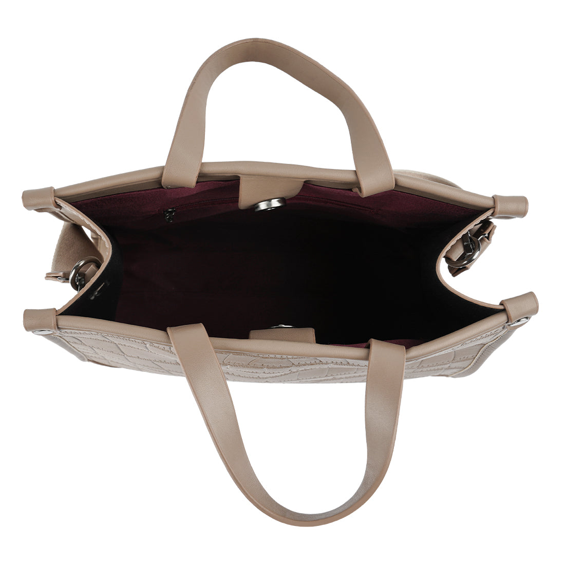 croco hand bag#color_khaki