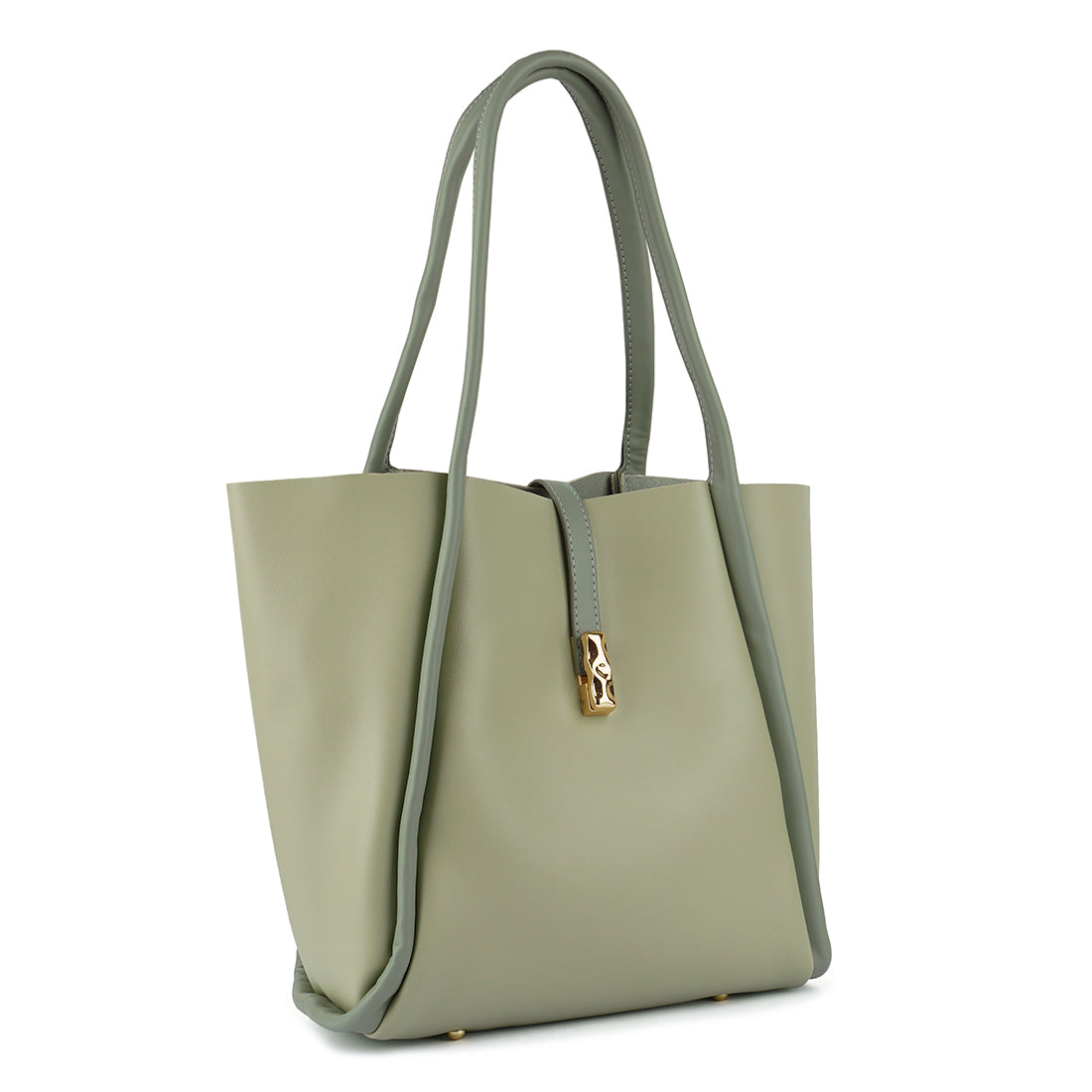 dual tone tote bag#color_mint-green