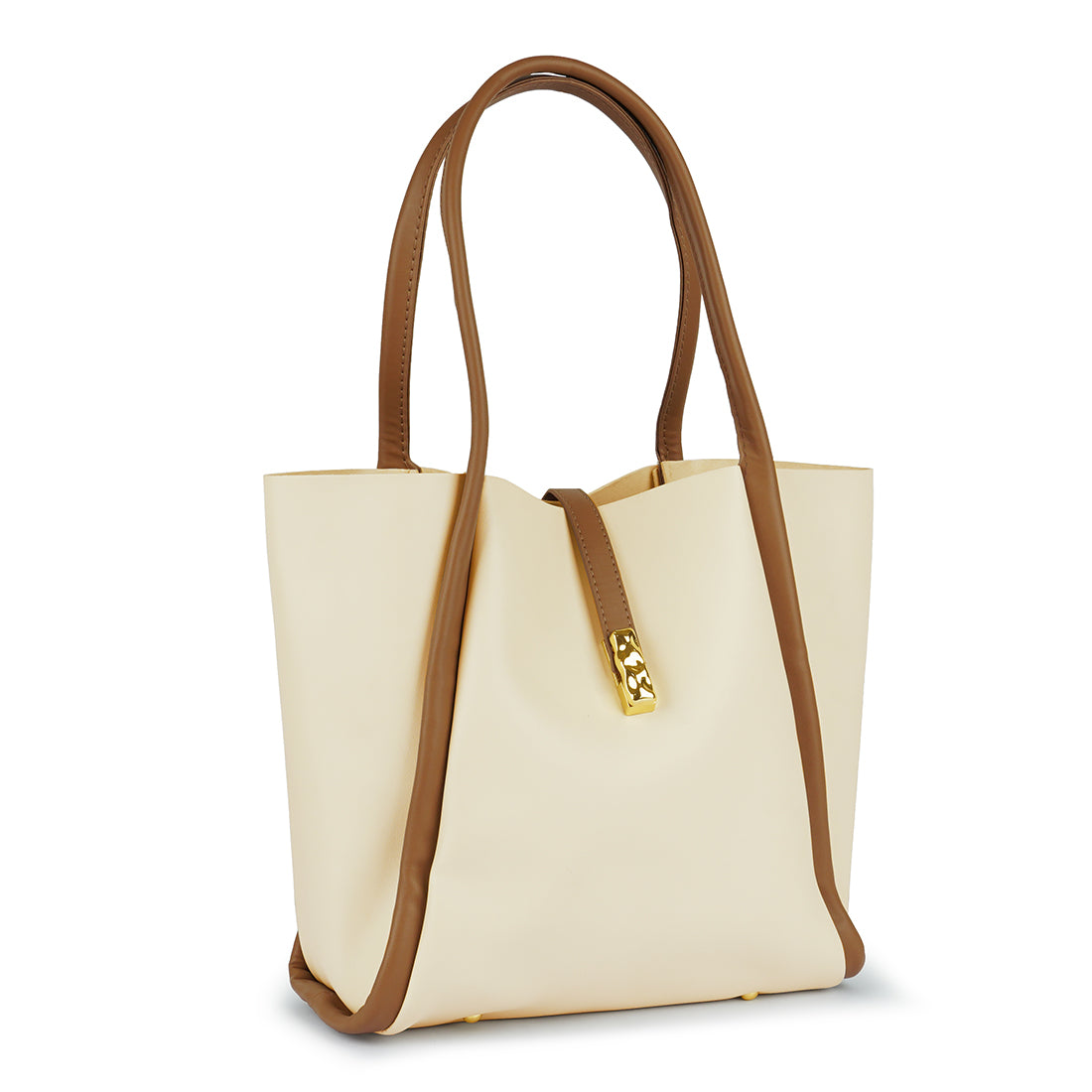 dual tone tote bag#color_off-white