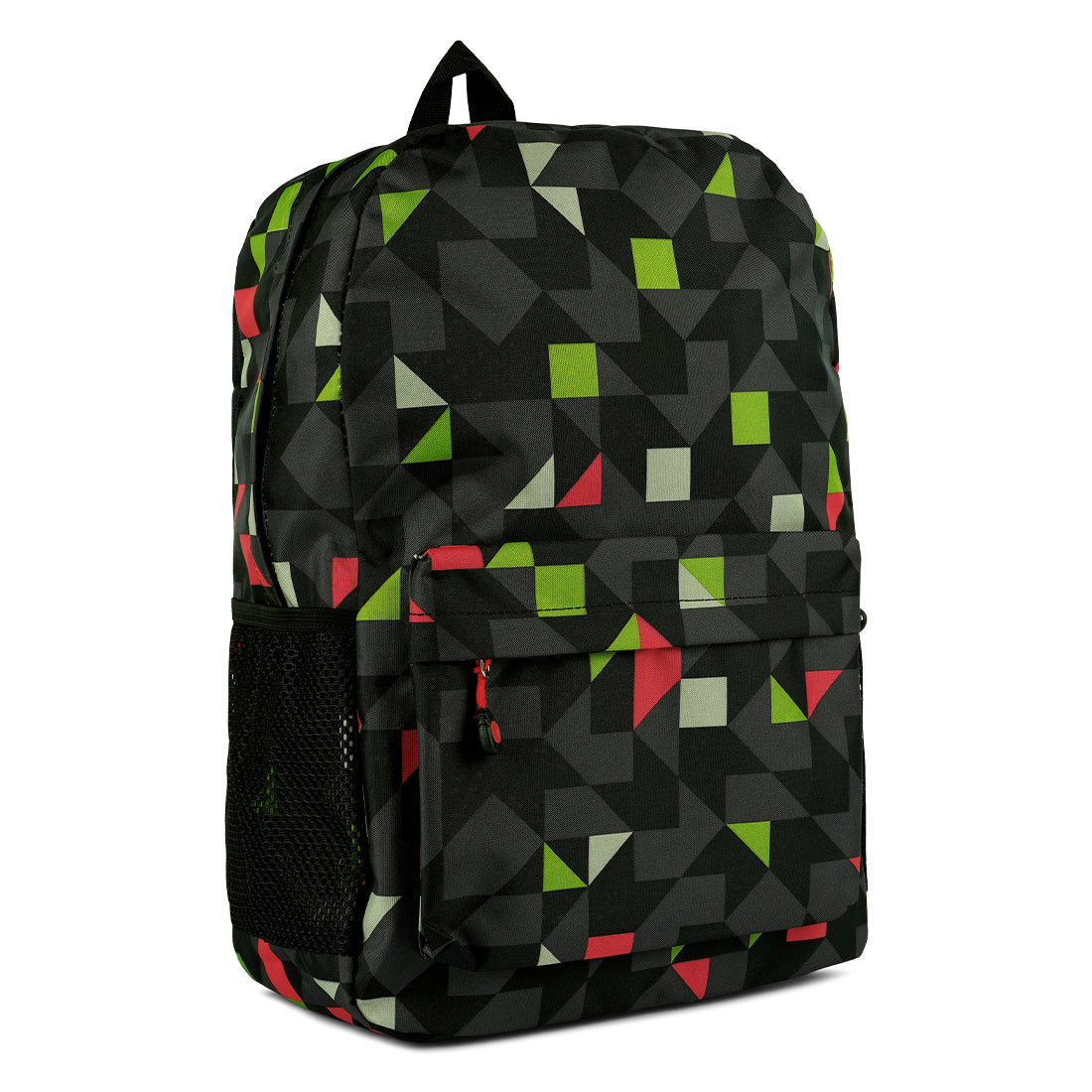 casual college backpack#color_black