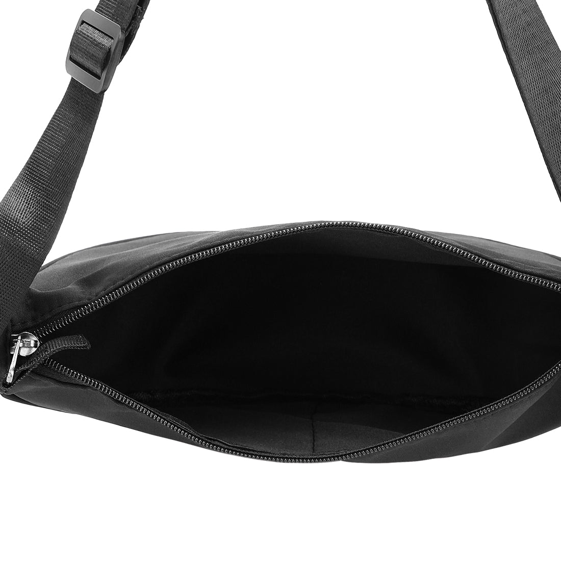 nylon mini shoulder bag#color_black