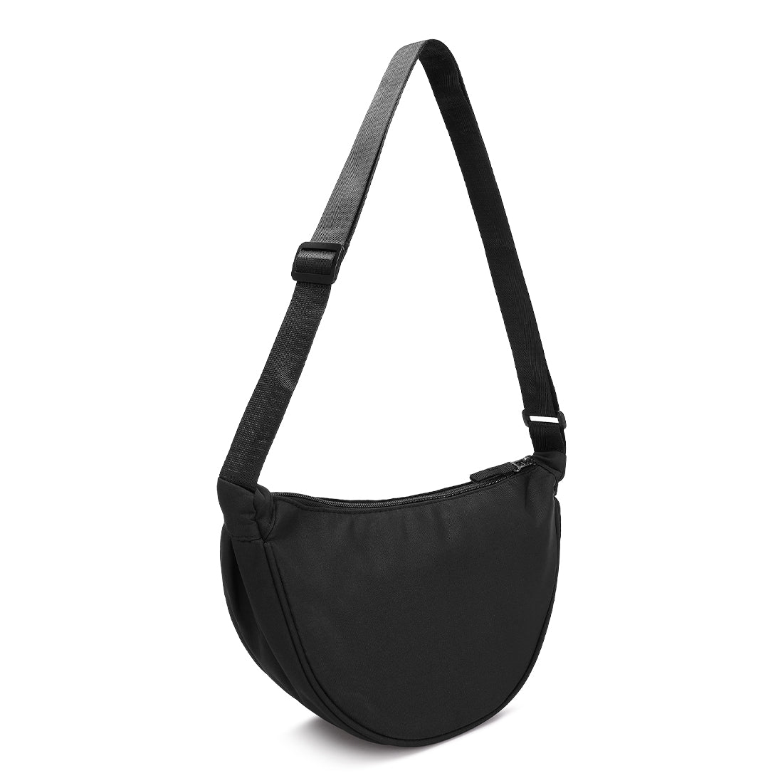 nylon mini shoulder bag#color_black