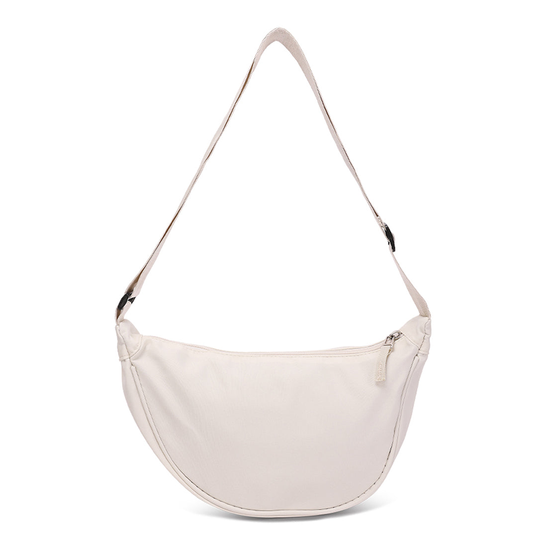 nylon mini shoulder bag#color_white