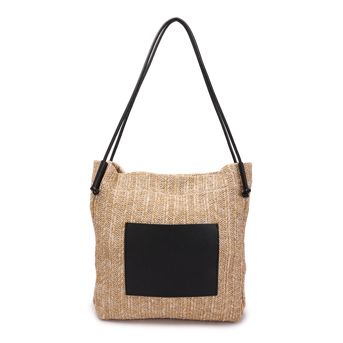the boho tote bag#color_black