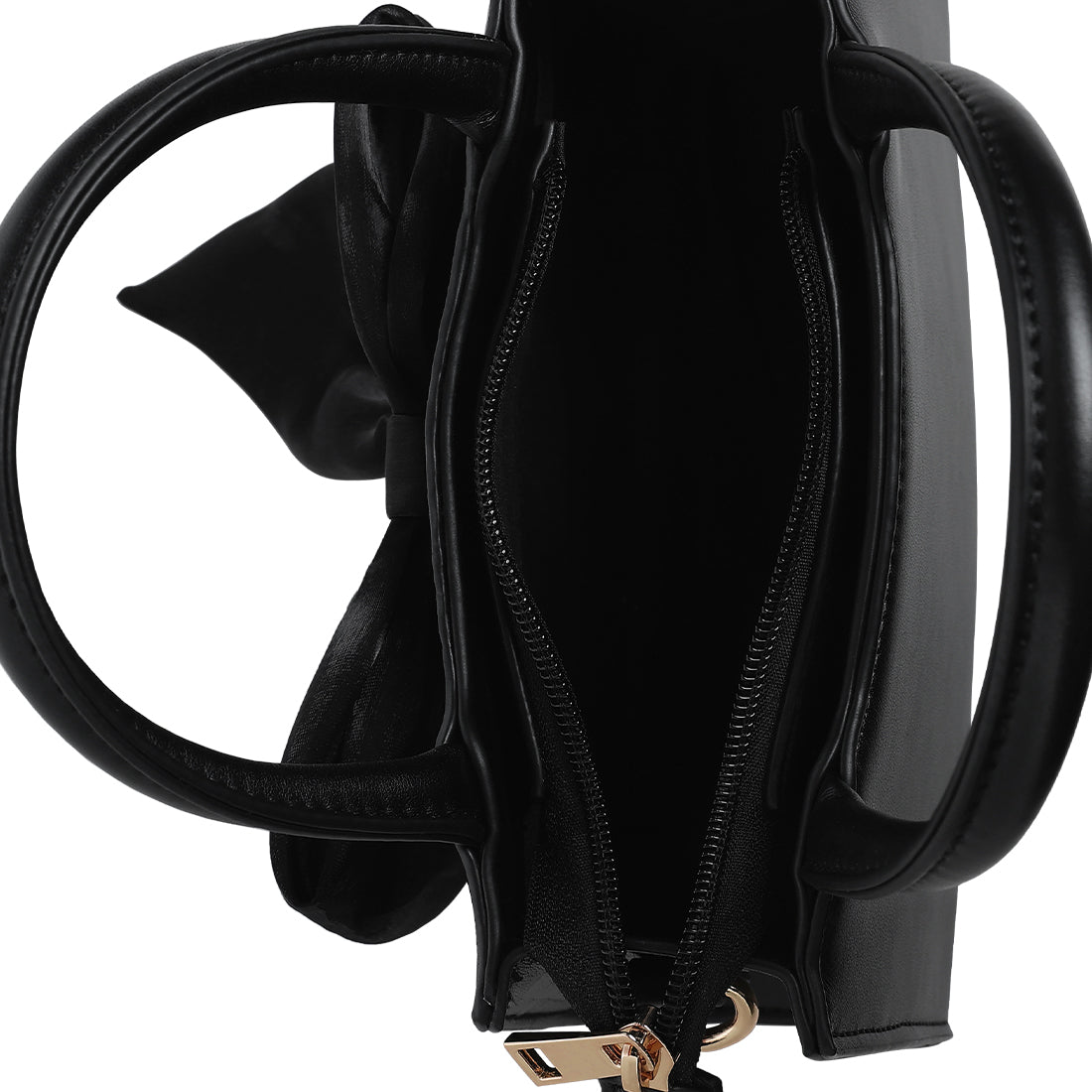 big bow detail mini handbag#color_black